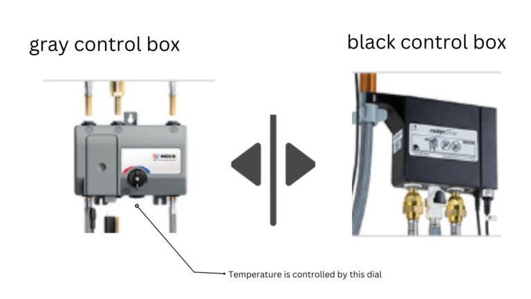 adjust the water temperature on a Moen touchless kitchen faucet