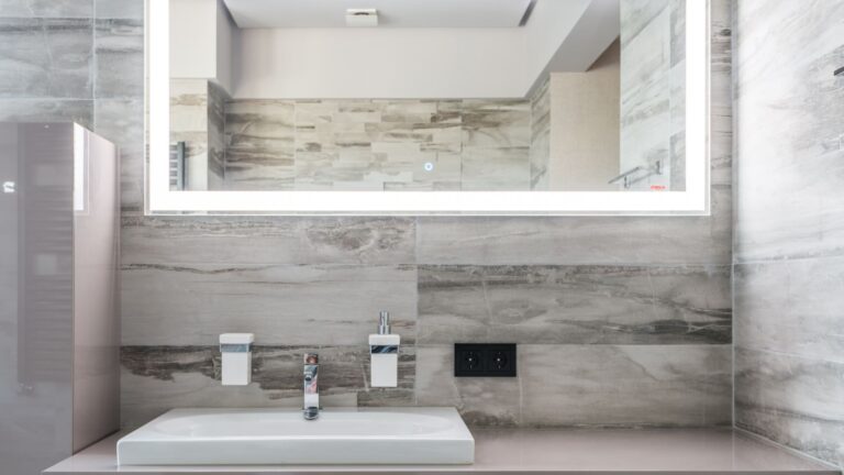 How to change the temperature on a touchless bathroom faucet