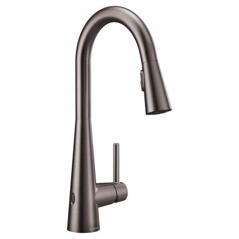 moen sleek Black Stainless Finish