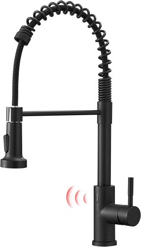 GIMILI Black Touchless Kitchen Faucet